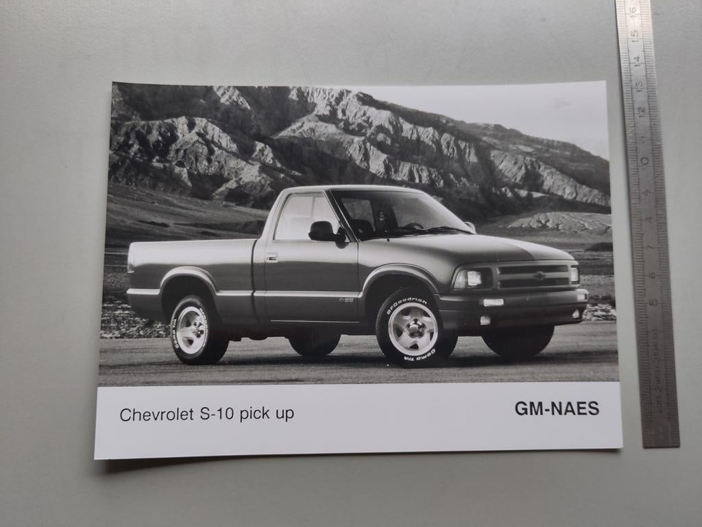 Chevrolet S-10 Pick Up Persfoto (183), Ophalen of Verzenden