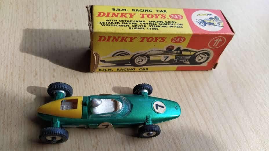 DINKY TOYS BRM RACING CAR, MINT&BOXED!, Ophalen of Verzenden, Zo goed als nieuw, Auto, Dinky Toys