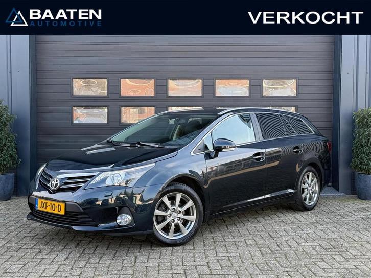 Toyota Avensis 1.8 VVTi Dynamic|Leder|Trekhaak|Camera|Navi, Auto's, Toyota, Bedrijf, Avensis, ABS, Achteruitrijcamera, Airbags
