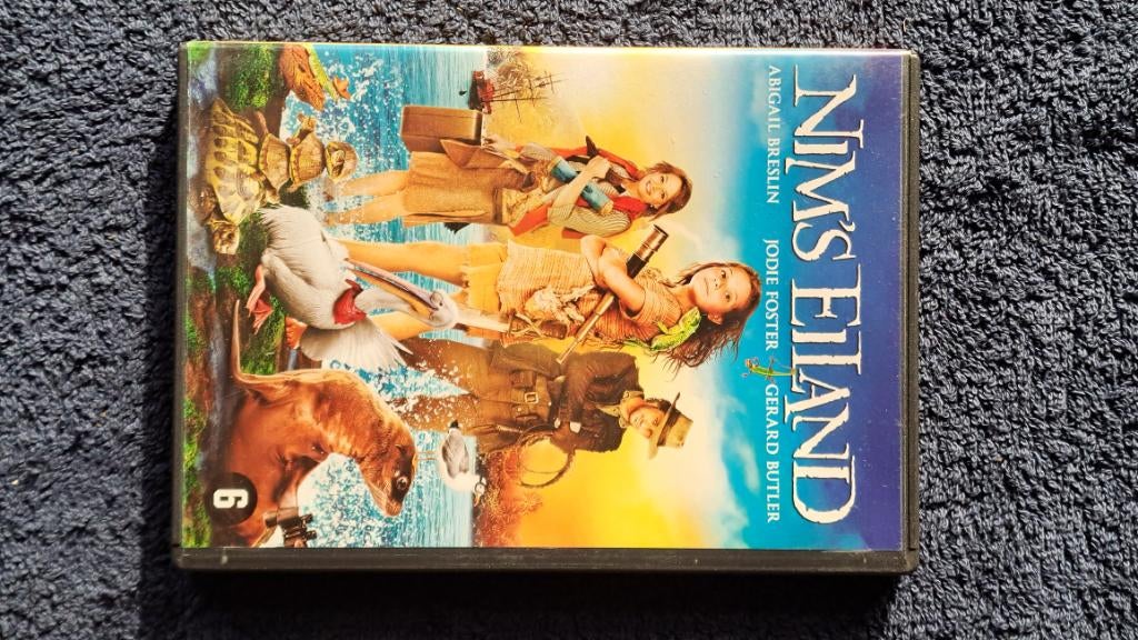 Nim's Island "Jodie Foster, Gerard Butler", Alle leeftijden, Ophalen of Verzenden, Zo goed als nieuw