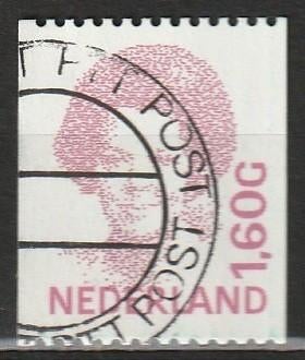 Nederland NVPH 1497a gestempeld (2) PTT Post, Verzenden, Na 1940, Gestempeld