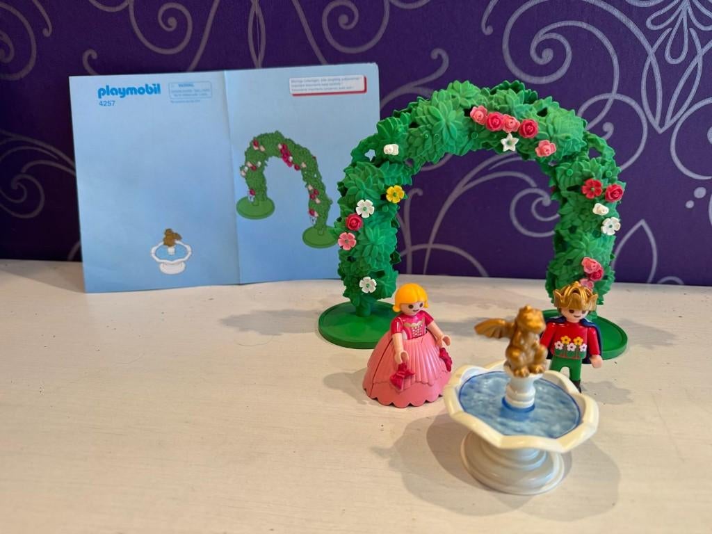 Playmobil 4257 – Prinsessenboog Met Fontein, Ophalen of Verzenden, Zo goed als nieuw, Complete set