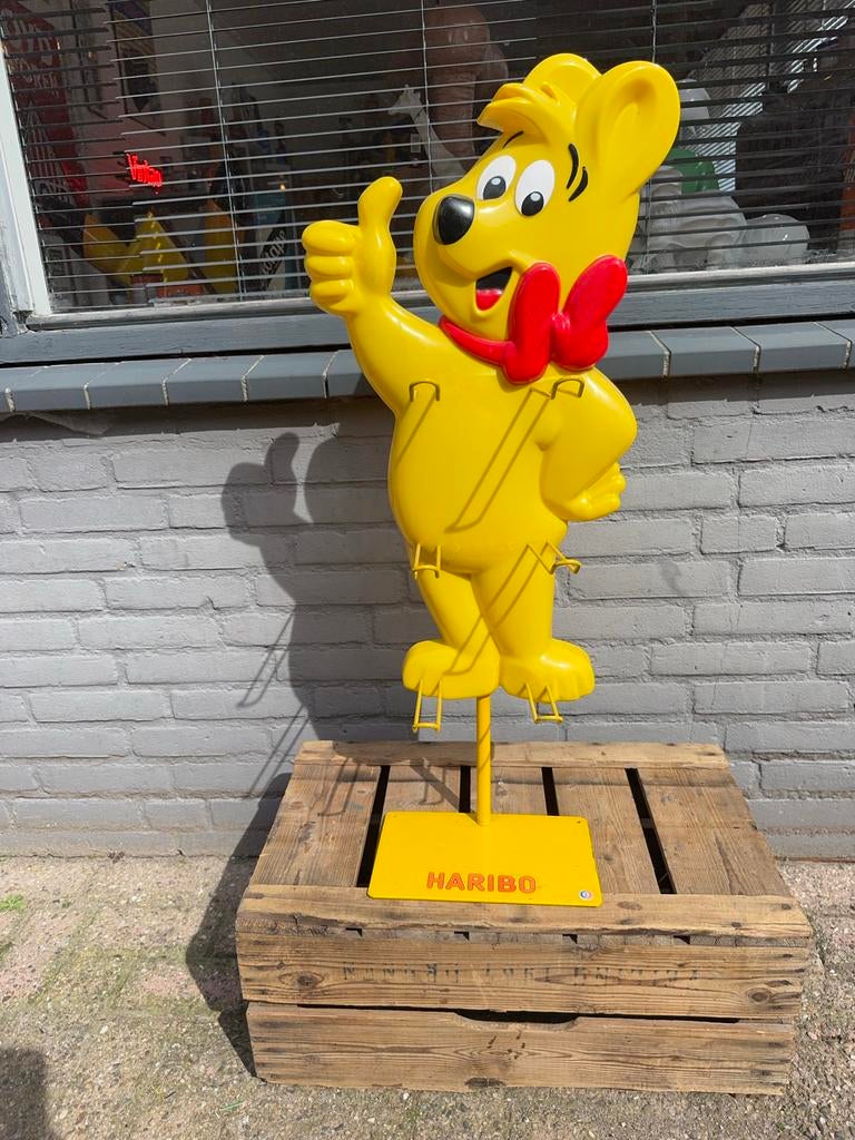 Haribo Goudbeer display - Zeldzaam verzamelobject, Verzamelen, Merken en Reclamevoorwerpen, Gebruikt, Reclamebord, Ophalen