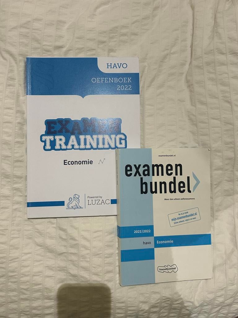 Havo Economie examenbundel, Ophalen of Verzenden, Gamma, Gelezen, Overige niveaus