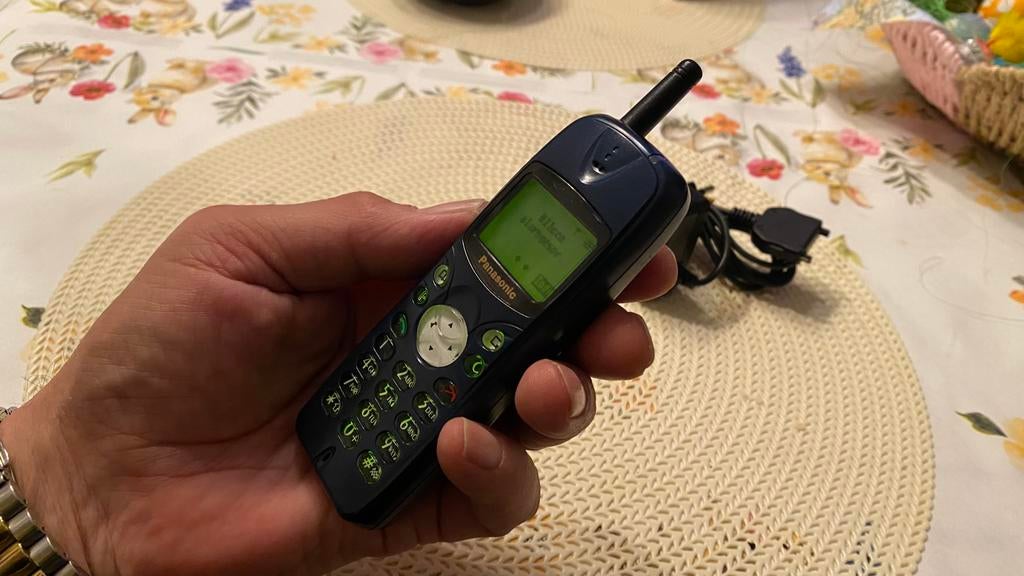 Vintage Panasonic EB-GD52 mobiele telefoon in nette staat, Ophalen, Gebruikt