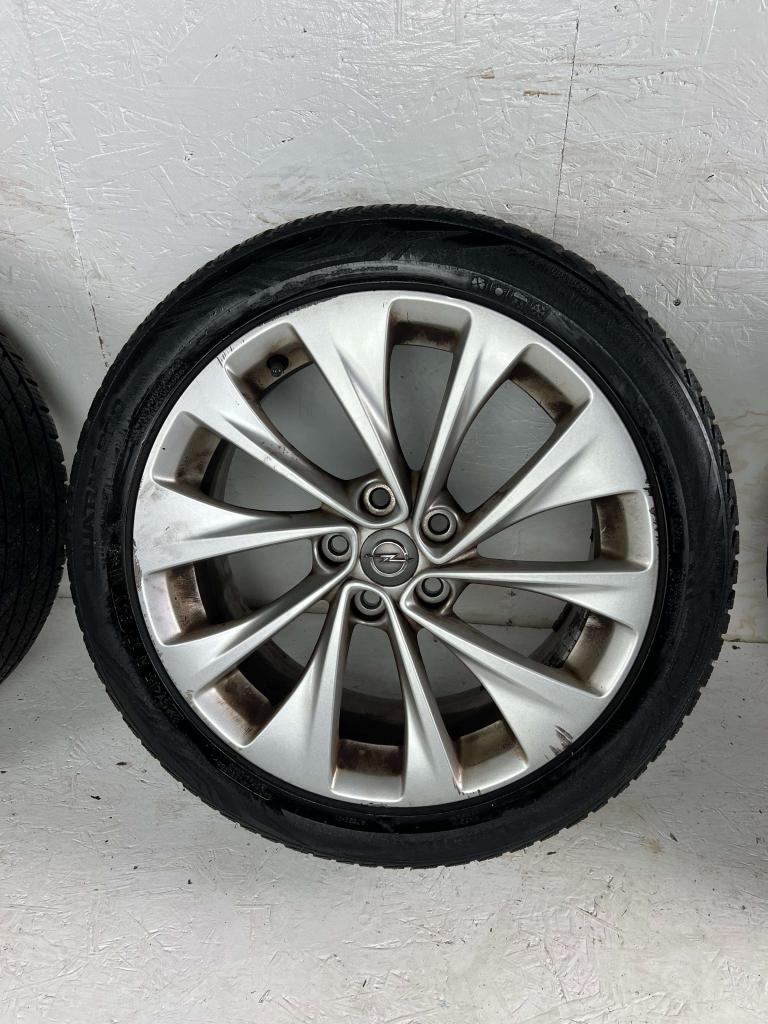Originele Opel Astra Mokka velgen 17" 5x105 all-season 7mm!, Auto-onderdelen, Banden en Velgen, Niet ingevuld, Gebruikt, Banden en Velgen