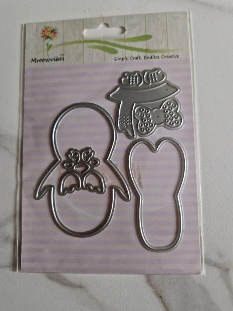 Snijmal om een pinguin te maken, Ophalen of Verzenden, Overige thema's, Pons of Mal