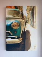 Schilderij oude auto, Ophalen