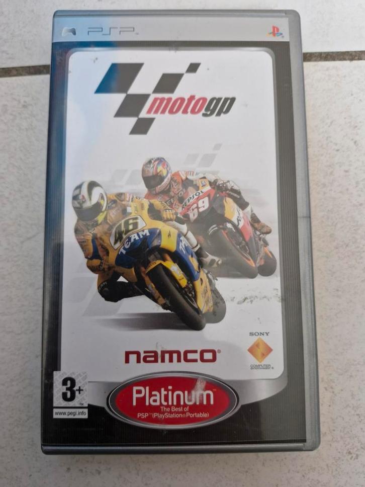 MotoGP PSP Game - Platinum Editie, Spelcomputers en Games, Games | Sony PlayStation Portable, Gebruikt, Racen en Vliegen, 1 speler