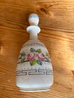 Vintage Parfumflesje met Rozen, Ophalen of Verzenden