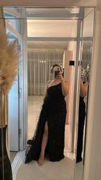 Prachtige avondjurk met veren, Kleding | Dames, Gelegenheidskleding, Ophalen of Verzenden