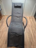 Comfortabele schommelstoel voor buiten - Zwart, Tuin en Terras, Ophalen of Verzenden, Zo goed als nieuw