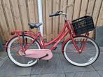 Cortina Utility Transportfiets 26 inch - Rood, Fietsen en Brommers, Fietsen | Dames | Damesfietsen, Versnellingen, Zo goed als nieuw