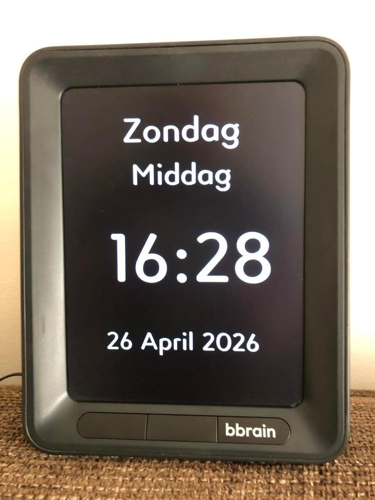 bbrain dementieklok, Diversen, Verpleegmiddelen, Ophalen of Verzenden, Zo goed als nieuw