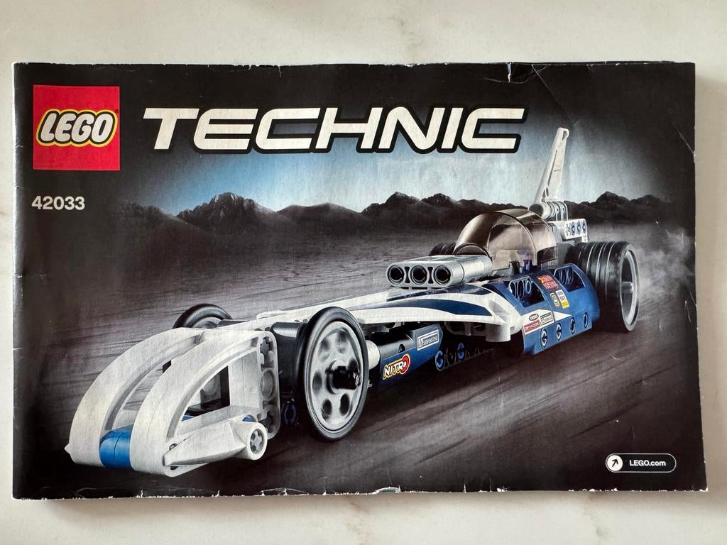 LEGO Technic 42033 Record Breaker, Ophalen of Verzenden, Gebruikt