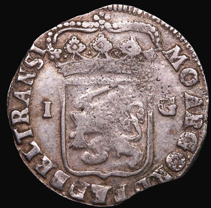 Overijssel. Gulden 1721. Fr/Zfr., Postzegels en Munten, Munten | Nederland, Losse munt, 1 gulden, Vóór koninkrijk, Zilver, Ophalen of Verzenden