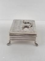 Zilveren lepeldoosje                                     Z47, Ophalen of Verzenden, Zilver