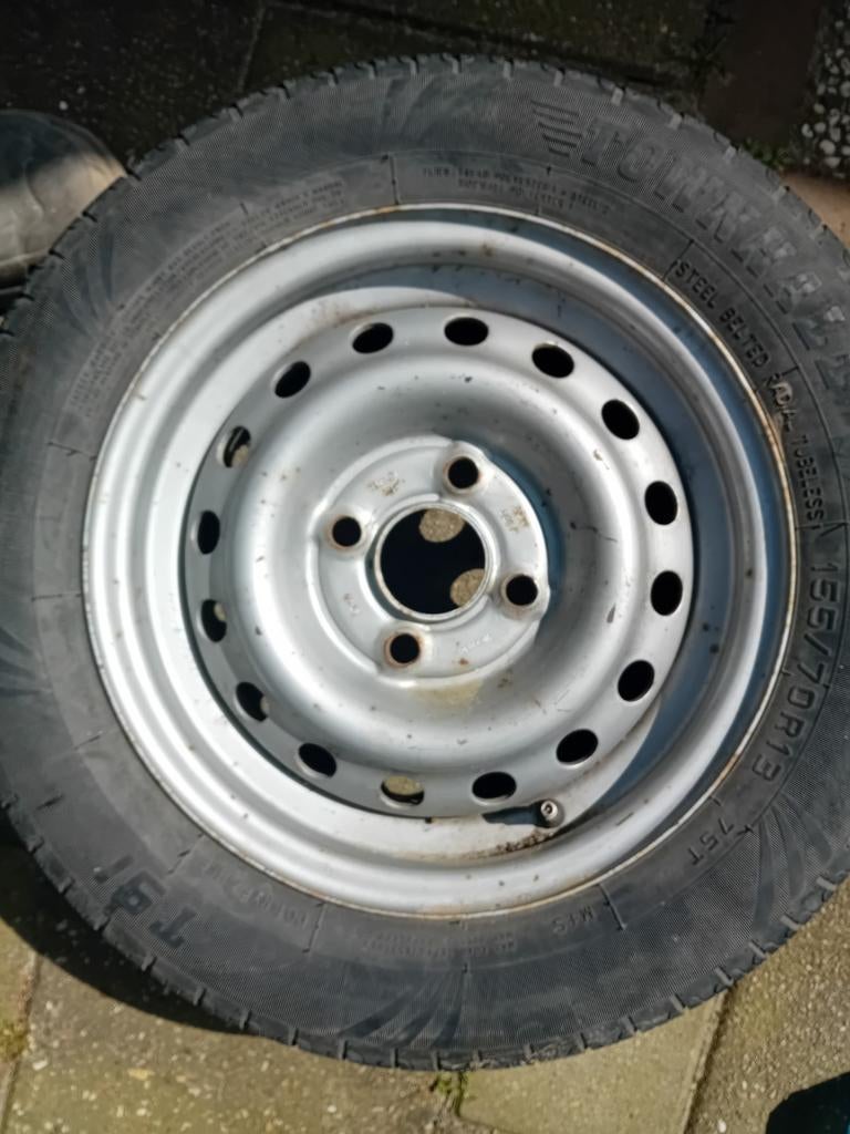 Reserve band 155/70/R13/aanhanger/ caravan etc., Ophalen