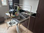 IKEA Sunnersta mini-keuken met spoelbak en kraan, Wit, Overige typen, Ophalen of Verzenden, Zo goed als nieuw