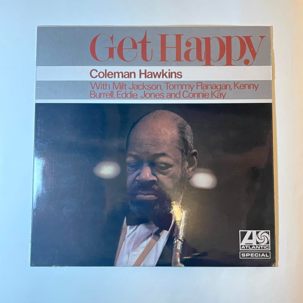 Coleman Hawkins - Get Happy (Atlantic Special LP) Bean Bags, 1960 tot 1980, Ophalen of Verzenden, Zo goed als nieuw, 12 inch
