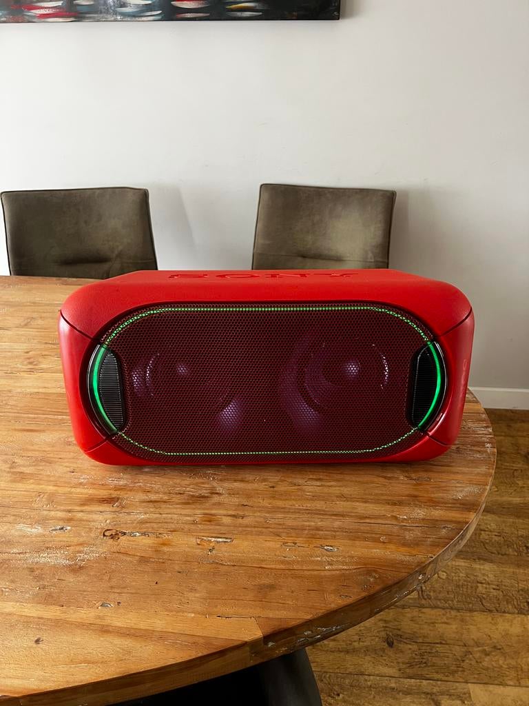 Sony GTK-XB60 Bluetooth party speaker – werkt goed, Gebruikt, Overige typen, Ophalen of Verzenden, Sony