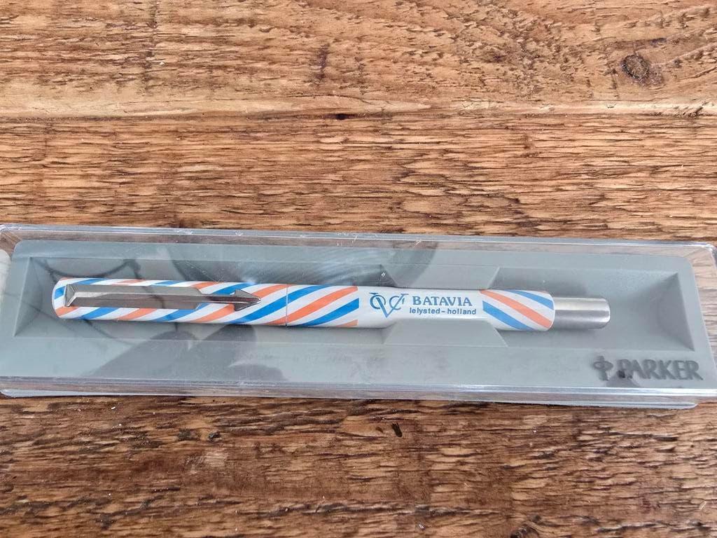 Parker pennenset (s) + 2x losse parker pen reclame in doosje, Ophalen, Gebruikt, Parker, Overige typen