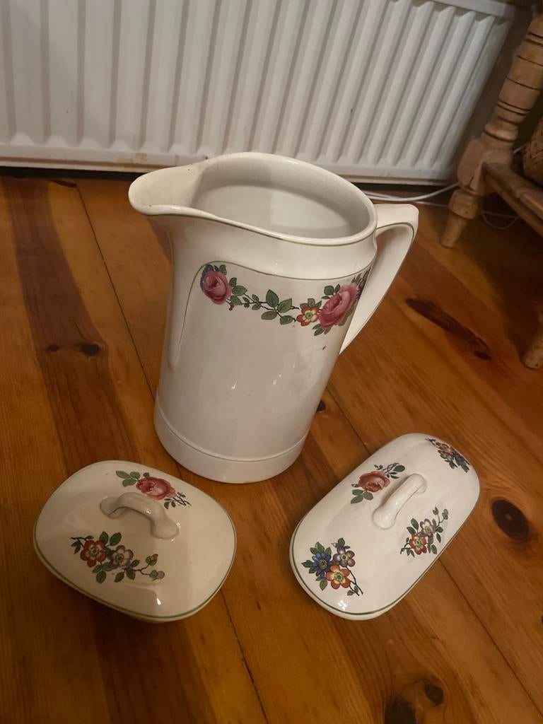 Vintage lampetstel. Villory & Boch, Ophalen of Verzenden