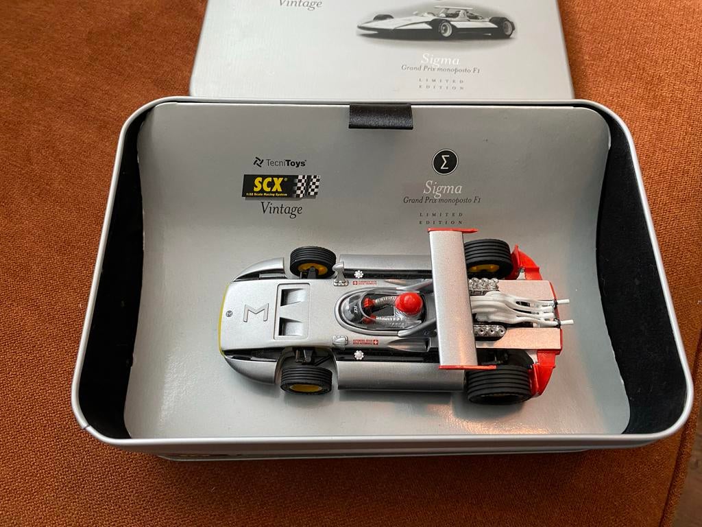 SCX Vintage Sigma Grand Prix monoposto F1 Limited Edition, Ophalen of Verzenden, Zo goed als nieuw, Overige merken