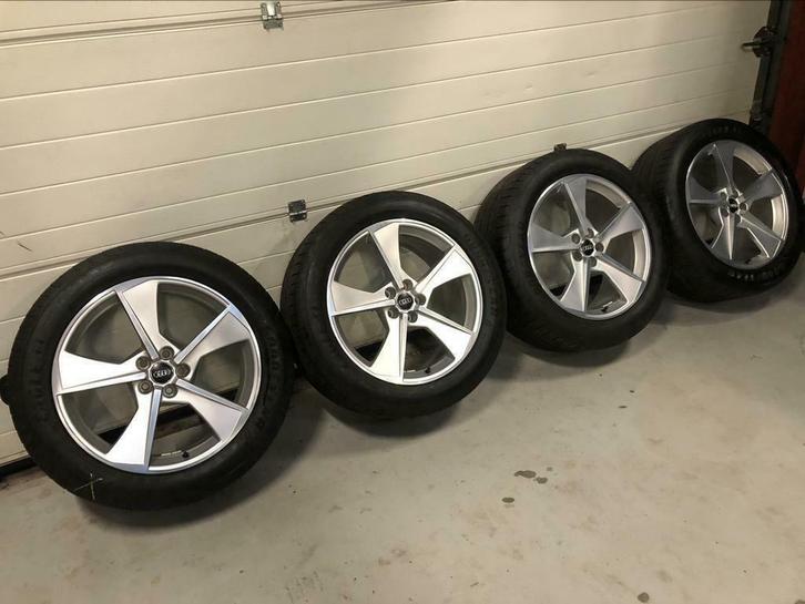 20inch Originele Audi Rotor Velgen set Nieuwstaat A merk ban, Auto-onderdelen, Banden en Velgen, Banden en Velgen, Zomerbanden