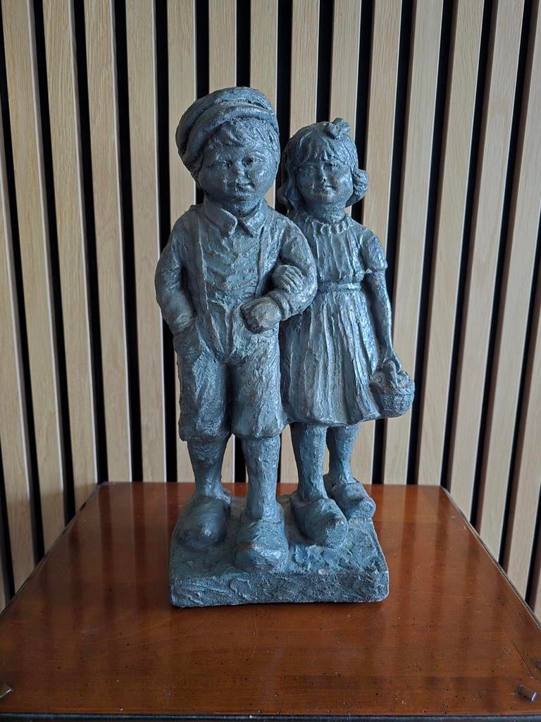 Beeldje van klei 40cm hoog, Huis en Inrichting, Woonaccessoires | Boeddhabeelden, Ophalen