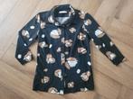Super leuke travelstof blouse van Studio Anneloes, maat S, Maat 38/40 (M), Studio Anneloes, Zwart, Ophalen of Verzenden