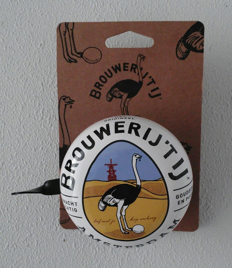 Fietsbel Brouwerij 't IJ Amsterdam * nieuw *, Ophalen of Verzenden, Nieuw