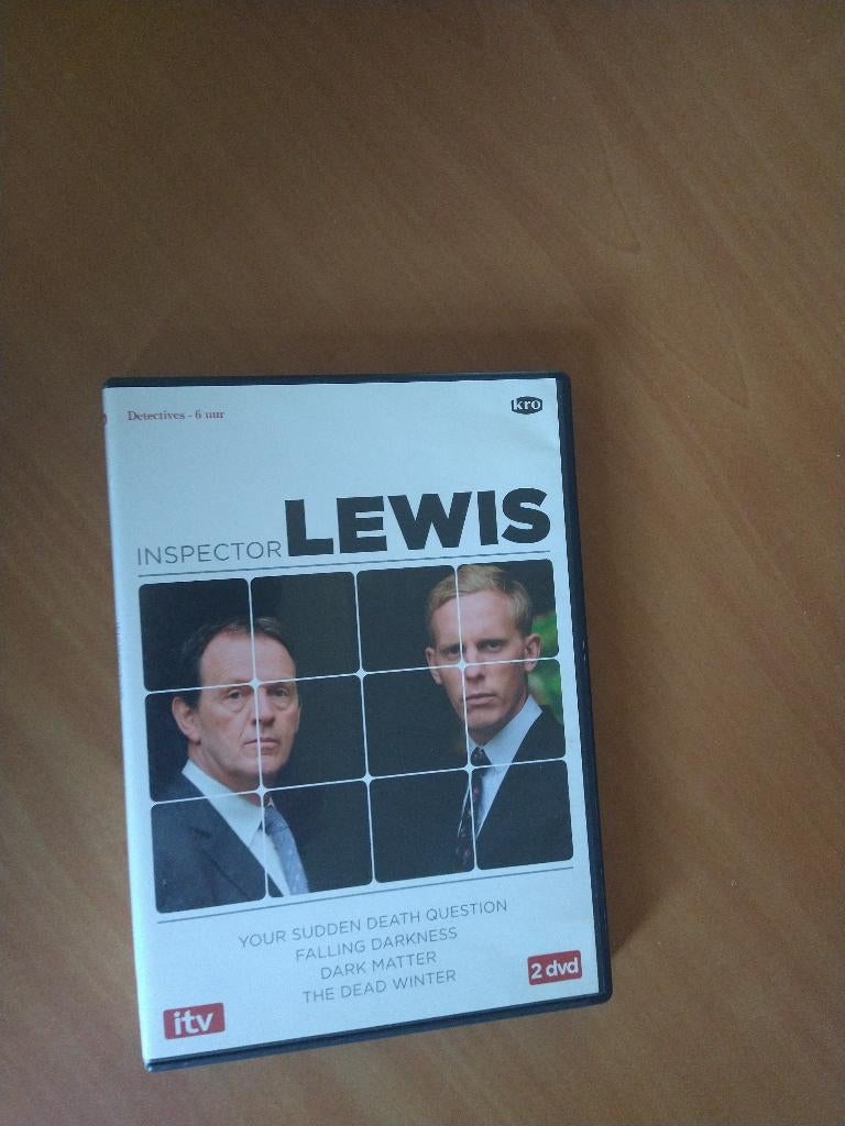 2-DVD Inspector Lewis. Seizoen 4., Cd's en Dvd's, Vanaf 12 jaar, Ophalen of Verzenden, Zo goed als nieuw, Detective en Krimi