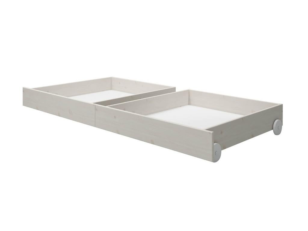 Flexa lades onder bed whitewash 90x200, Ophalen
