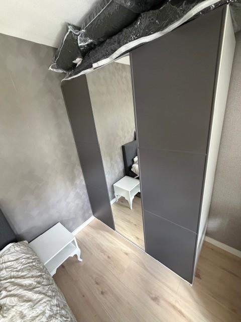 4deurs pax kast, Gebruikt, 200 cm of meer, 150 tot 200 cm, 50 tot 75 cm