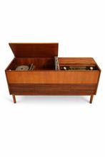 Platenspeler kast, vinyl, muziekkast, dressoir, Gebruikt, Platenspeler, Hoofdstraat 70 Terborg, Devintagerie