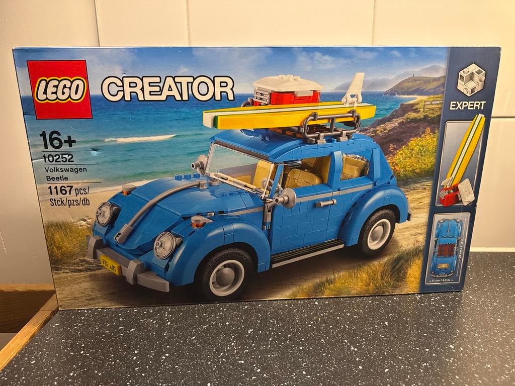Lego Creator Expert 10252 Volkswagen Kever (2016), Ophalen of Verzenden, Nieuw, Complete set, Lego