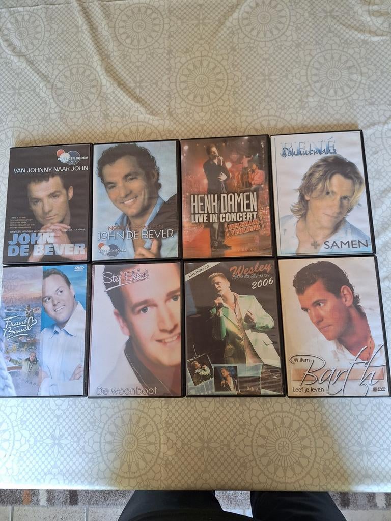 8x muziek dvd copies €0.75 per stuk alleen afhalen, Ophalen, Zo goed als nieuw, Overige soorten