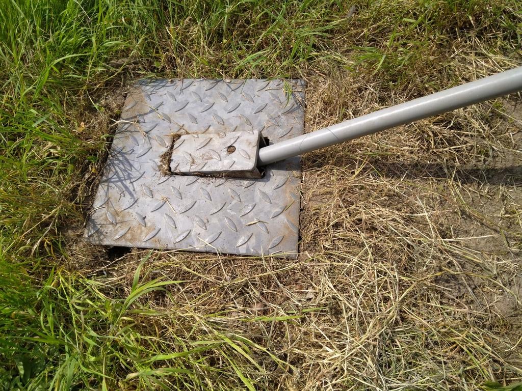 Grijswater afvoer voor campingplaatsen, Ophalen