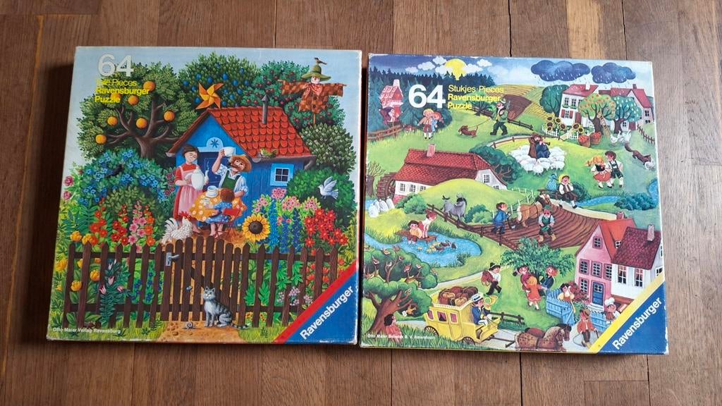 Vintage Ravensburger puzzels, Meerdere comics, Ophalen of Verzenden, Gelezen, Europa