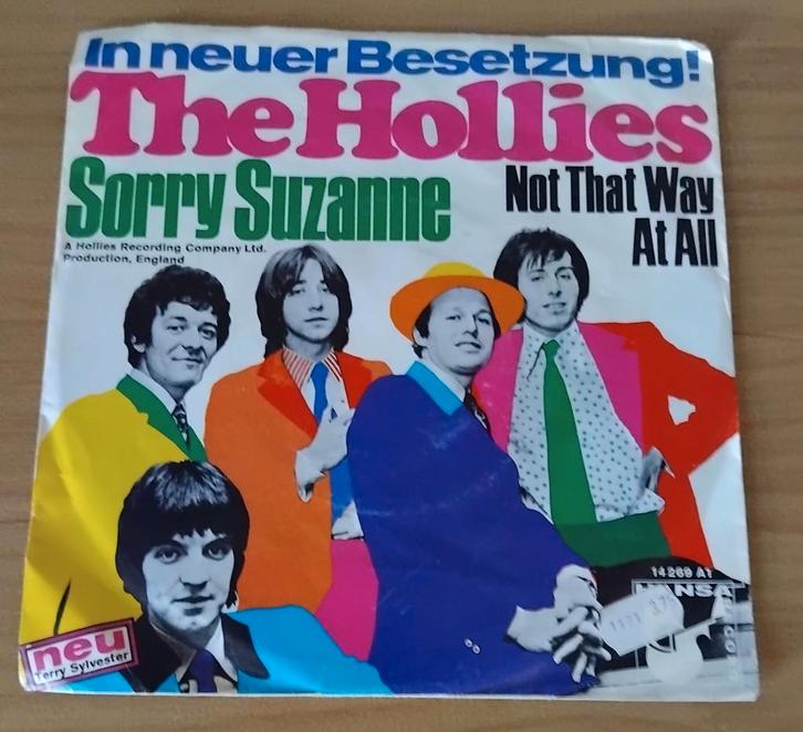 The Hollies - Sorry Suzanne / Not That Way At All, Cd's en Dvd's, Vinyl Singles, Gebruikt, Pop, Ophalen of Verzenden