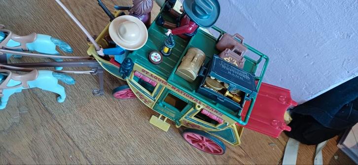 Playmobil western koets, Kinderen en Baby's, Speelgoed | Playmobil, Ophalen of Verzenden