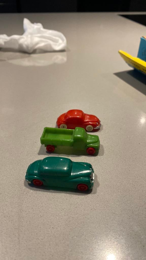 Oude plastic autootjes, Ophalen, Gebruikt, Auto, Overige merken