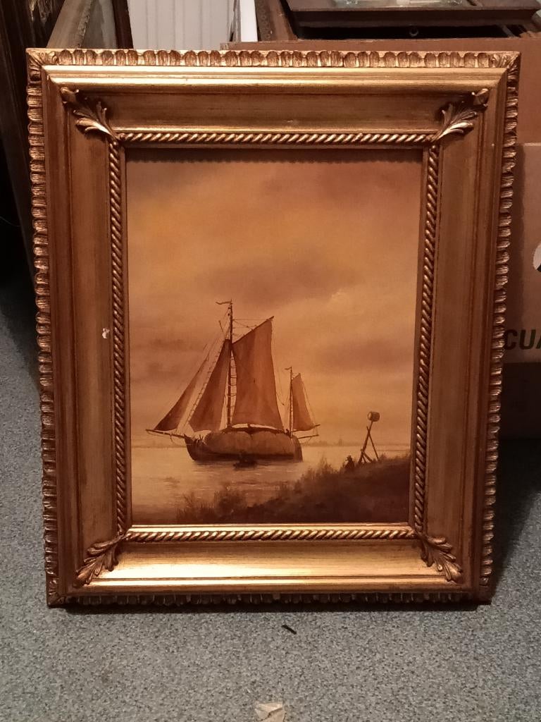 Schilderij G.J.A. van Reede, Ophalen