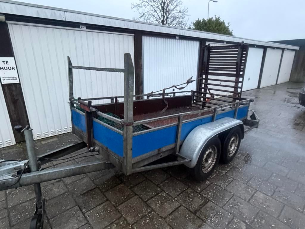 Impex machine transporter / tandemasser 300x130cm 2000kg, Ophalen, Gebruikt