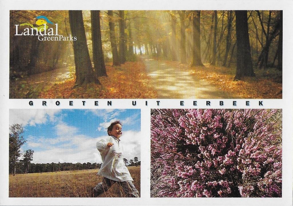 Ch161 ansichtkaart groeten uit eerbeek park coldenhove, Ophalen of Verzenden, 1980 tot heden, Ongelopen, Noord-Brabant