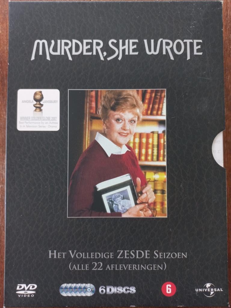 Murder, She Wrote - Het Volledige Zesde Seizoen (DVD Boxset), Boxset, Ophalen of Verzenden, Zo goed als nieuw, Vanaf 6 jaar