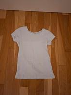Wit basic shirt maat 146, Kinderen en Baby's, Kinderkleding | Maat 146, Verzenden, Jongen of Meisje, Zo goed als nieuw, Shirt of Longsleeve