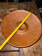 Grote zware bronzen art deco schaal, Ophalen of Verzenden