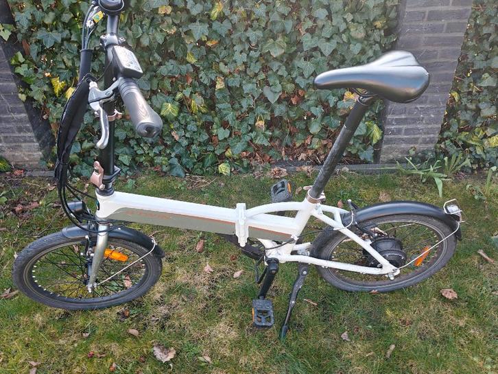 BTWIN Elektrische vouwfiets, Fietsen en Brommers, Fietsen | Vouwfietsen, Zo goed als nieuw, Overige merken, 20 inch of meer, Totaal opvouwbaar